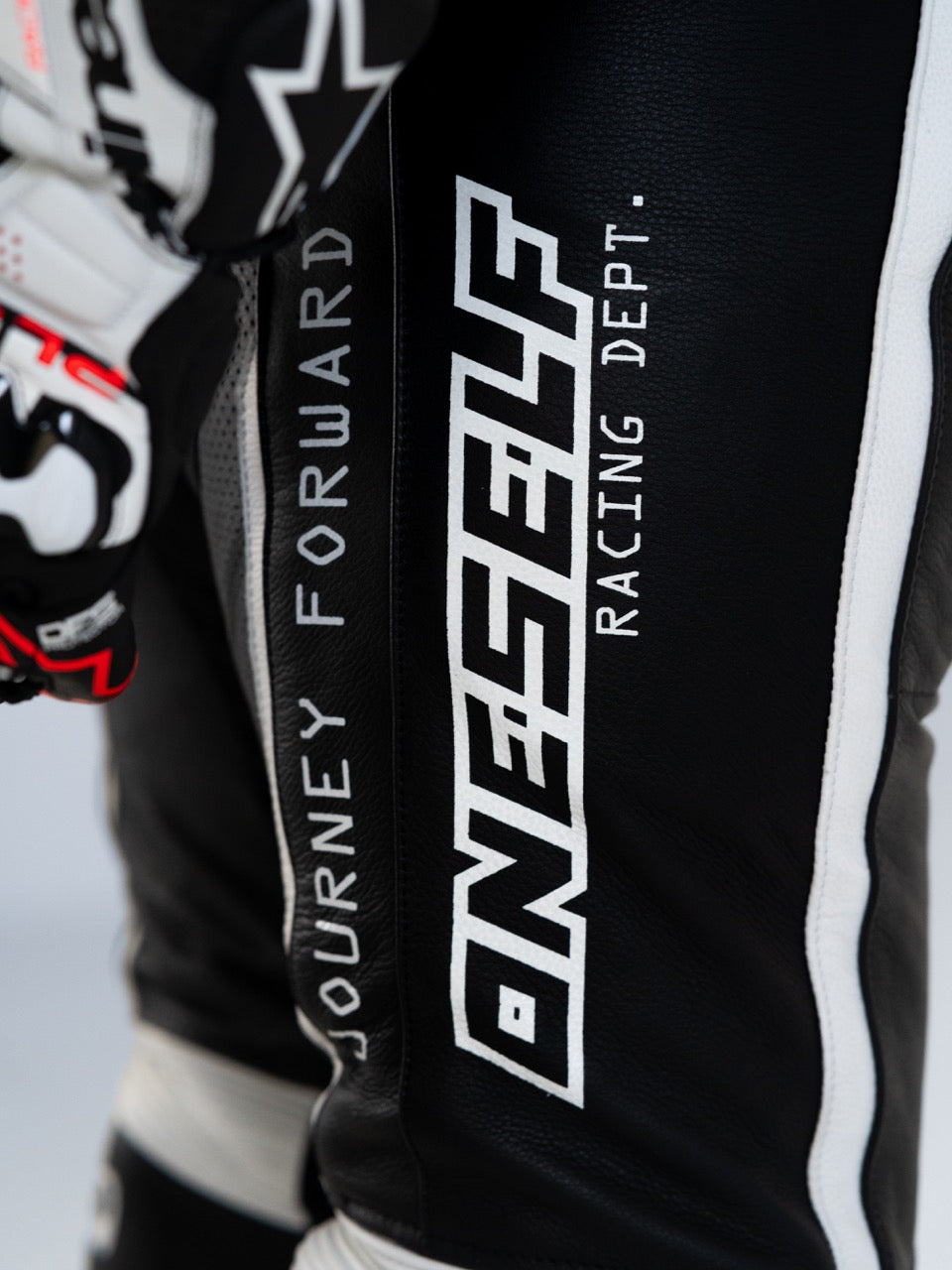 Men's GS-3 Race Suit P1 Black/White