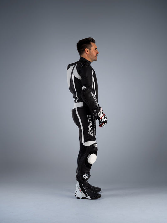 Men's GS-3 Race Suit P1 Black/White