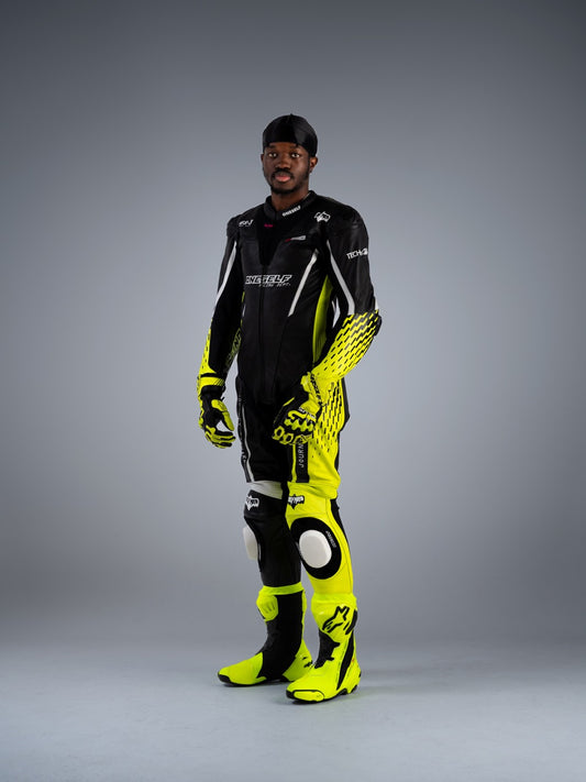 Men's GS-3 Race Suit Highlighter Yellow