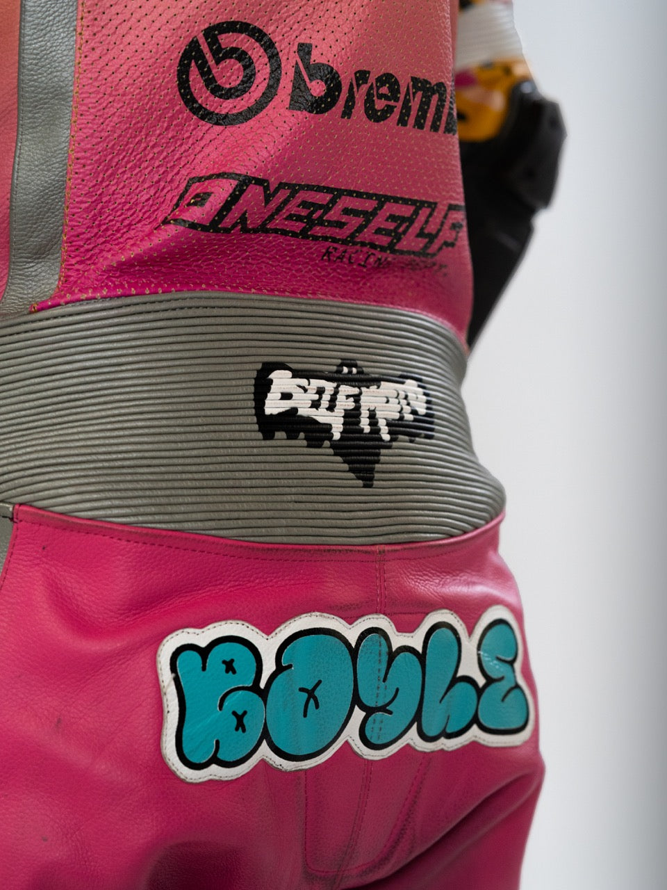 Custom Label Motorcycle Leather Suit