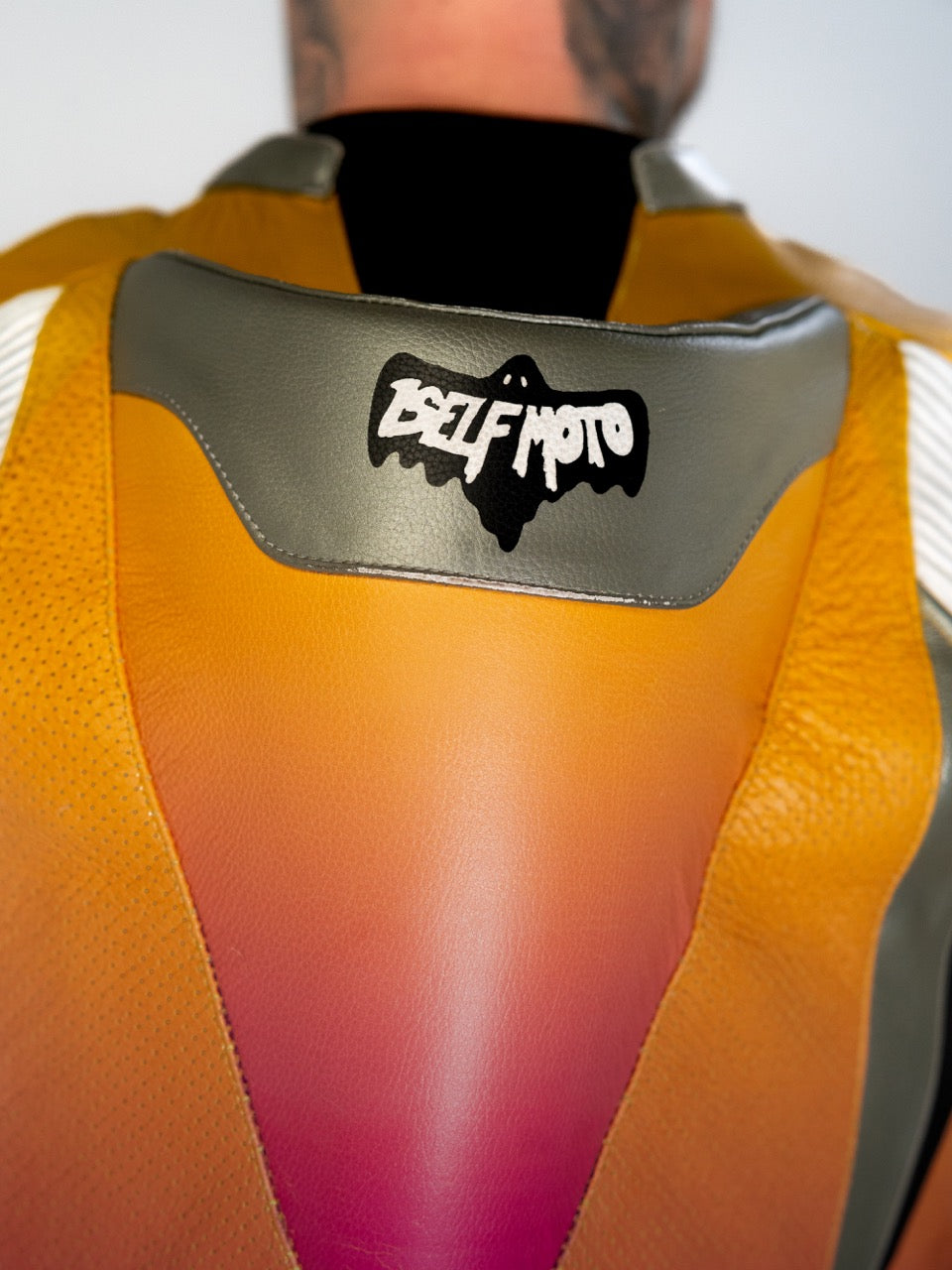 Custom Label Motorcycle Leather Suit