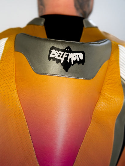 Custom Label Motorcycle Leather Suit