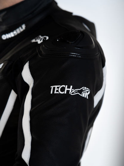 Men's GS-3 Race Suit P1 Black/White