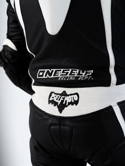 Men's GS-3 Race Suit P1 Black/White