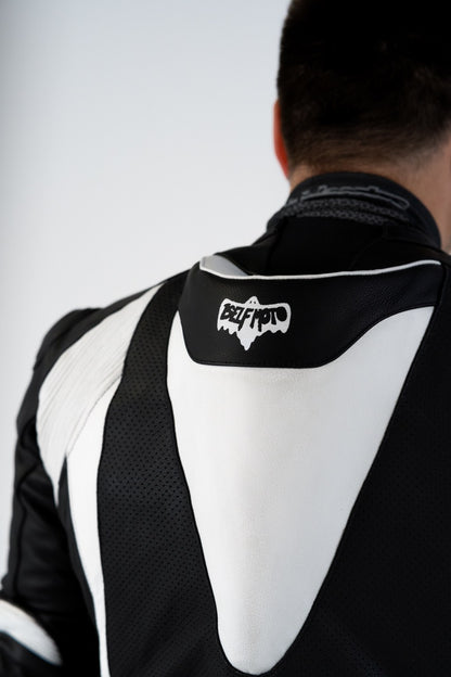 Men's GS-3 Race Suit P1 Black/White