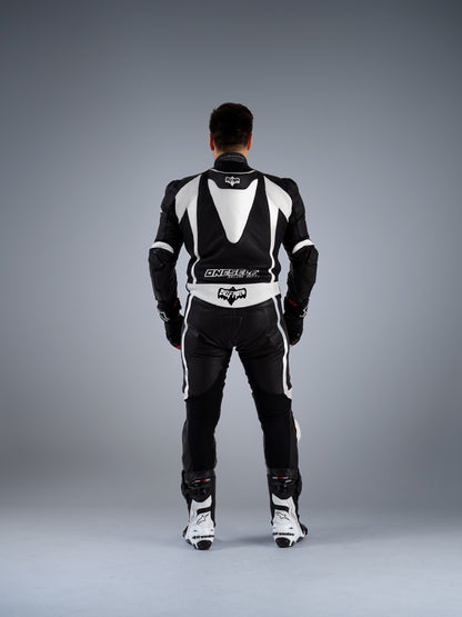 Men's GS-3 Race Suit P1 Black/White