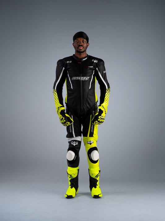 Men's GS-3 Race Suit Highlighter Yellow