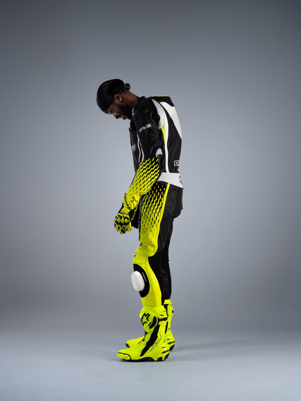 Men's GS-3 Race Suit Highlighter Yellow