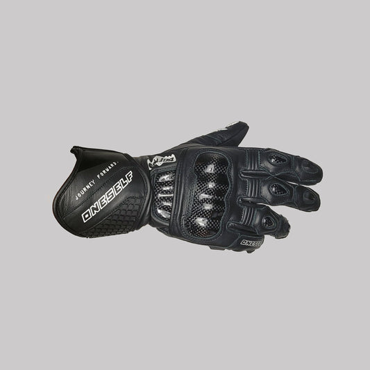 Women's RS-3 Race Glove - Black White